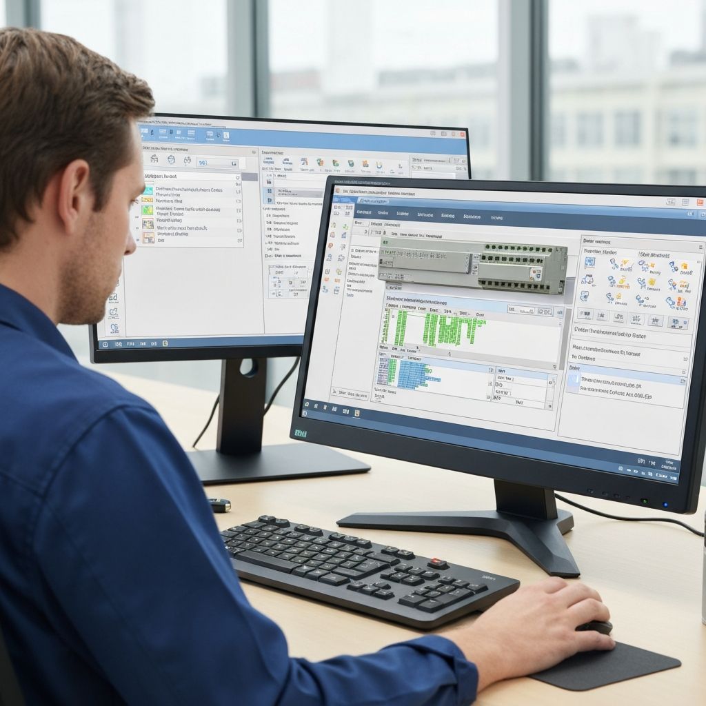 Programowanie sterownika PLC Siemens S7-1500 TIA Portal – automatyzacja produkcji