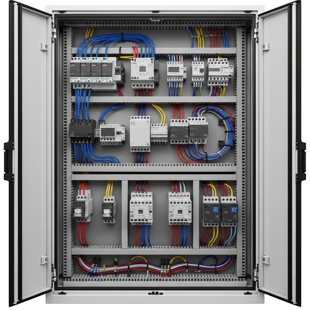 Projektowanie szaf sterowniczych - od projektu do uruchomienia