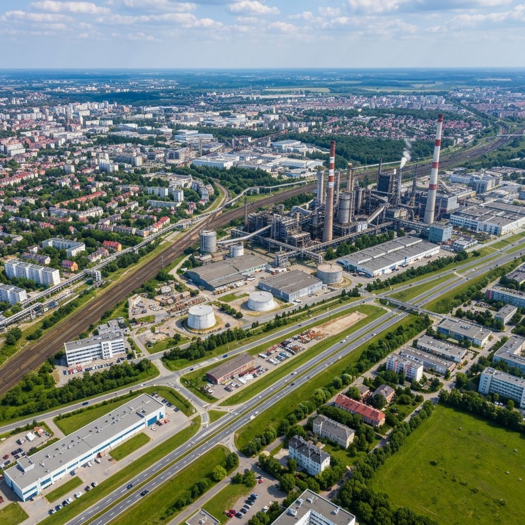 Obszar obsługi budowy szaf sterowniczych – Gliwice, Rybnik, Knurów i region śląski