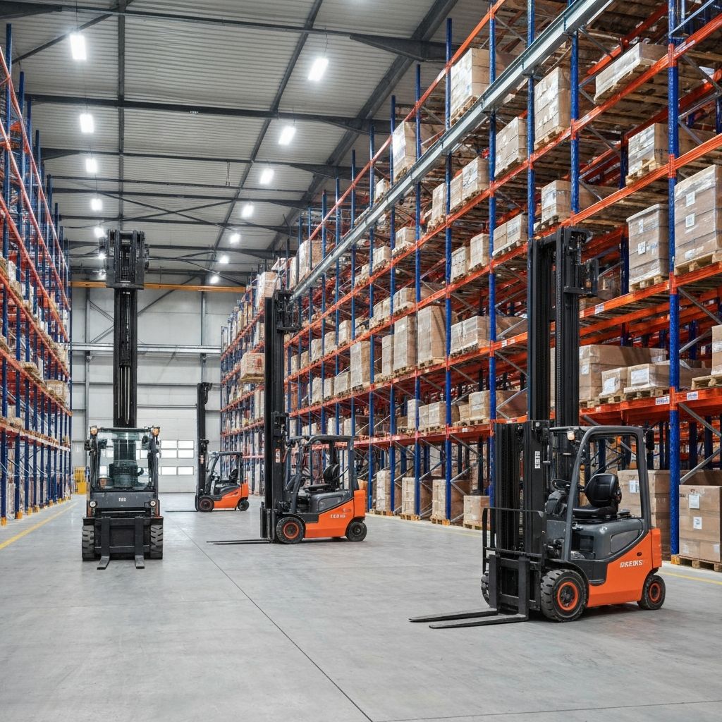 Pomiary elektryczne wózków widłowych - obszar obsługi Gliwice, Rybnik, Zabrze, Knurów, Żory