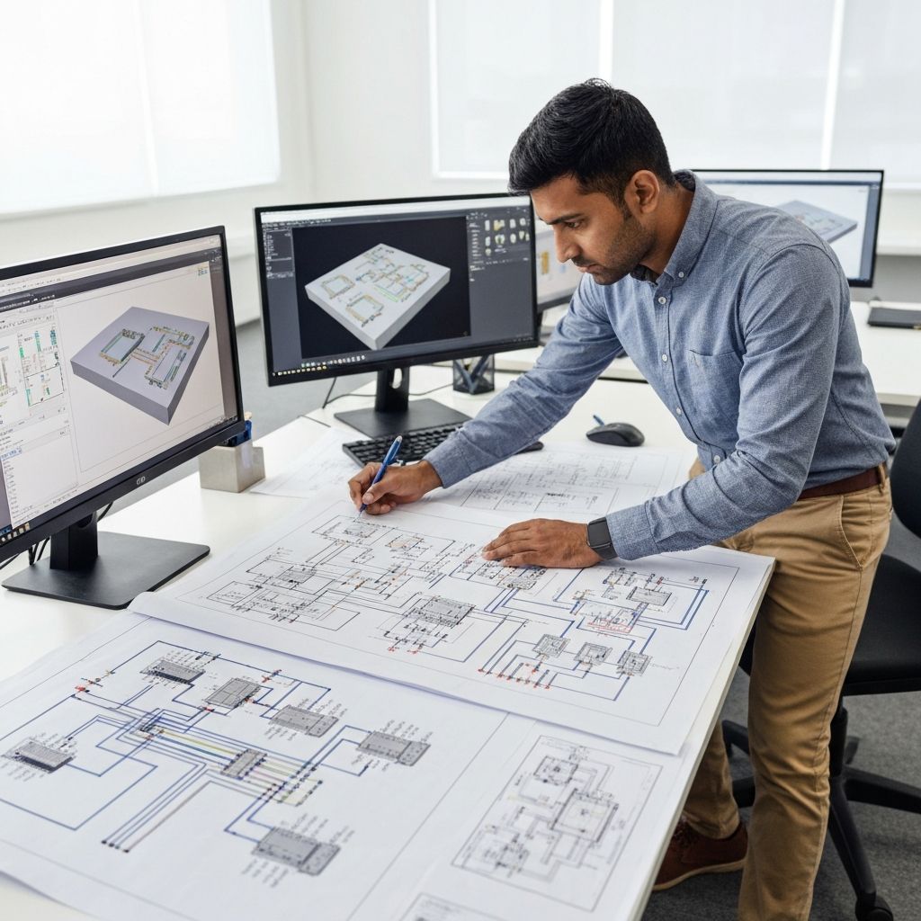 Projekt elektryczny szafy sterowniczej – schematy EPLAN