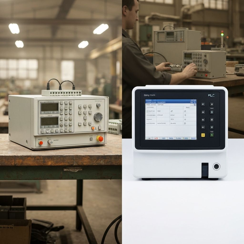 Wymiana przestarzałych sterowników PLC na nowoczesne